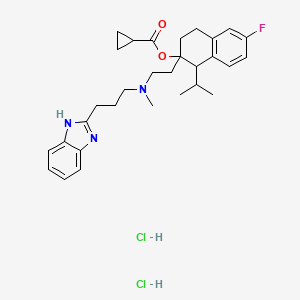 Chemical structure of (Rac)-NNC 55-0396