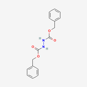 Chemical structure of Dibenzyl hydrazodicarboxylate