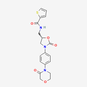 Chemical structure of Dechloro Rivaroxaban