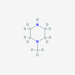 Chemical structure of N-Methylpiperazine-d11