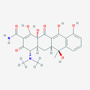 Chemical structure of Tetracycline-d6