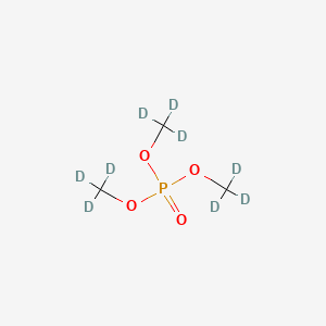 Chemical structure of Trimethyl phosphate-d9