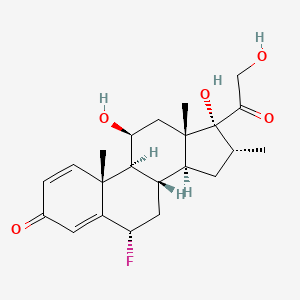 Chemical structure of Paramethasone