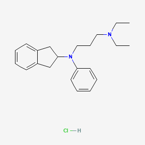 Chemical structure of Aprindine hydrochloride
