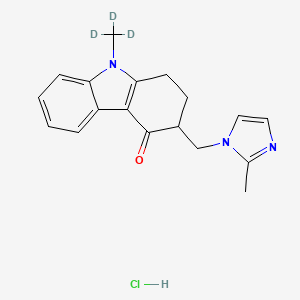 Chemical structure of Ondansetron-d3 hydrochloride
