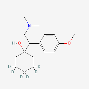 Chemical structure of Venlafaxine-d6