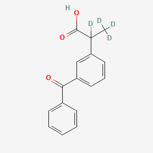 Chemical structure of Ketoprofen-d4