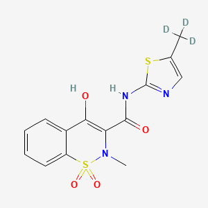 Chemical structure of Meloxicam-d3-1