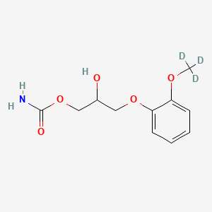 Chemical structure of Methocarbamol-d3