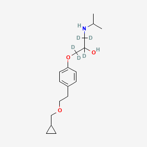 Chemical structure of Betaxolol-d5