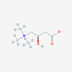 Chemical structure of L-Carnitine-d9