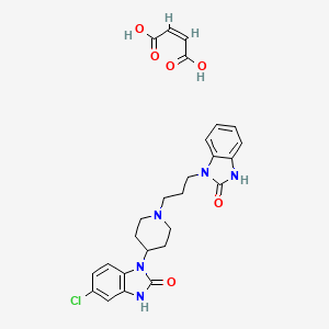 Chemical structure of Domperidone monomaleate