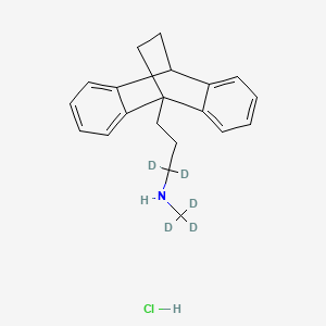 Chemical structure of Maprotiline-d5 hydrochloride