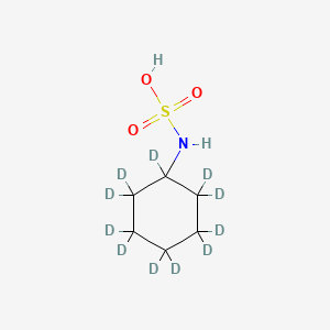 Chemical structure of Cyclamic Acid-d11