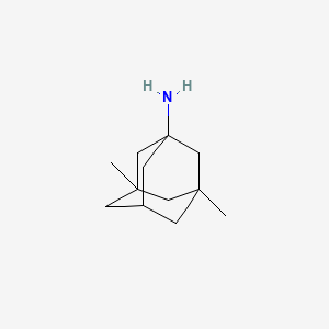 Chemical structure of Memantine