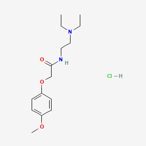 Chemical structure of Mefexamide hydrochloride