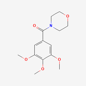 Chemical structure of Trimetozine