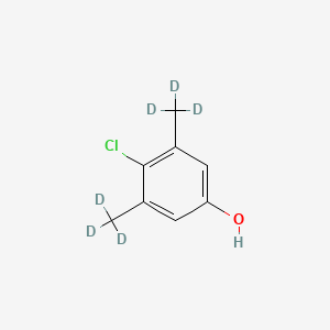 Chemical structure of Chloroxylenol-d6