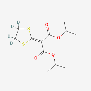 Chemical structure of Isoprothiolane-d4