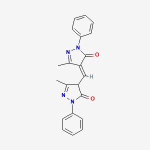 Chemical structure of Solvent Yellow 93