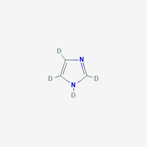 Chemical structure of Imidazole-d4