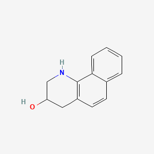 Chemical structure of 1,2,3,4-Tetrahydrobenzo[h]quinolin-3-ol