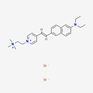 Chemical structure of Di-2-ANEPEQ