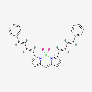 Chemical structure of BODIPY 665/676