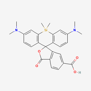 Chemical structure of SIR-6-COOH