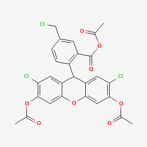 Chemical structure of CM-H2DCFDA