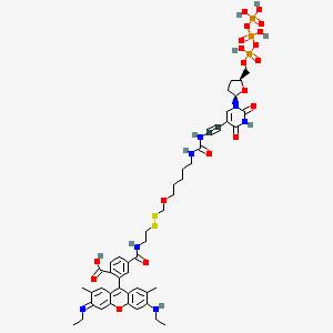 Chemical structure of Cy5-dATP