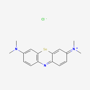 Chemical structure of Selenomethylene blue