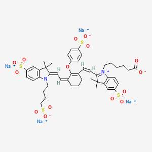 Chemical structure of 800CW acid