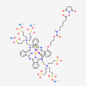 Chemical structure of IRDye 700DX