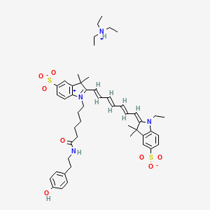 Chemical structure of Cy7 tyramide