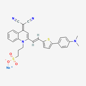 Chemical structure of QM-FN-SO3
