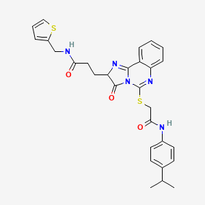 Chemical structure of QM-FN-SO3 ammonium