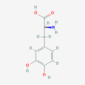 Chemical structure of L-DOPA-d6