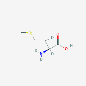 Chemical structure of L-Methionine-d4