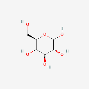 Chemical structure of D-Mannose-13C6