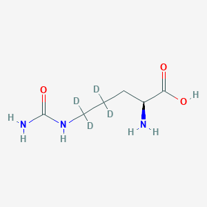 Chemical structure of L-Citrulline-d4