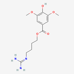 Chemical structure of Leonurine