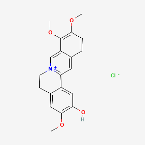 Chemical structure of Columbamine chloride
