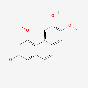 Chemical structure of Batatasin I
