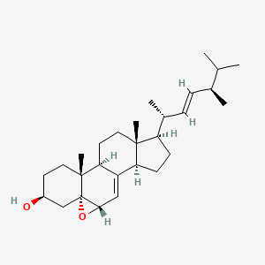 Chemical structure of 5,6-Epoxyergosterol