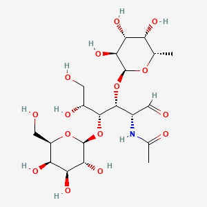 Chemical structure of Lewis X trisaccharide