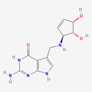 Chemical structure of Queuine