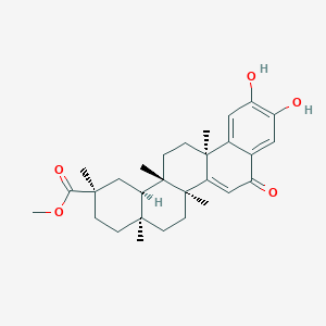 Chemical structure of 23-Nor-6-oxopristimerol