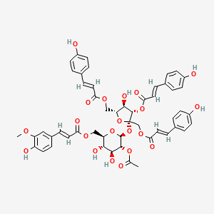Chemical structure of Vanicoside A