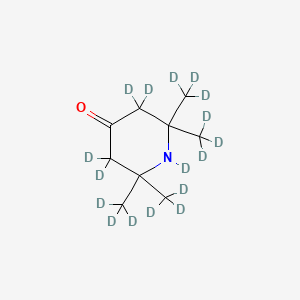 Chemical structure of Triacetonamine-d17